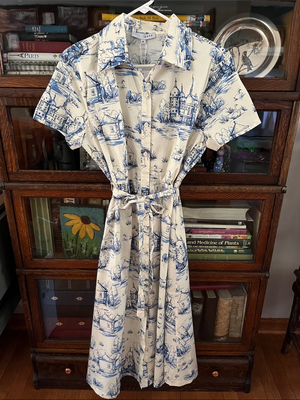 NWT Baltic Born Layne Midi Dress Holland Toile Print - Picture 5 of 16